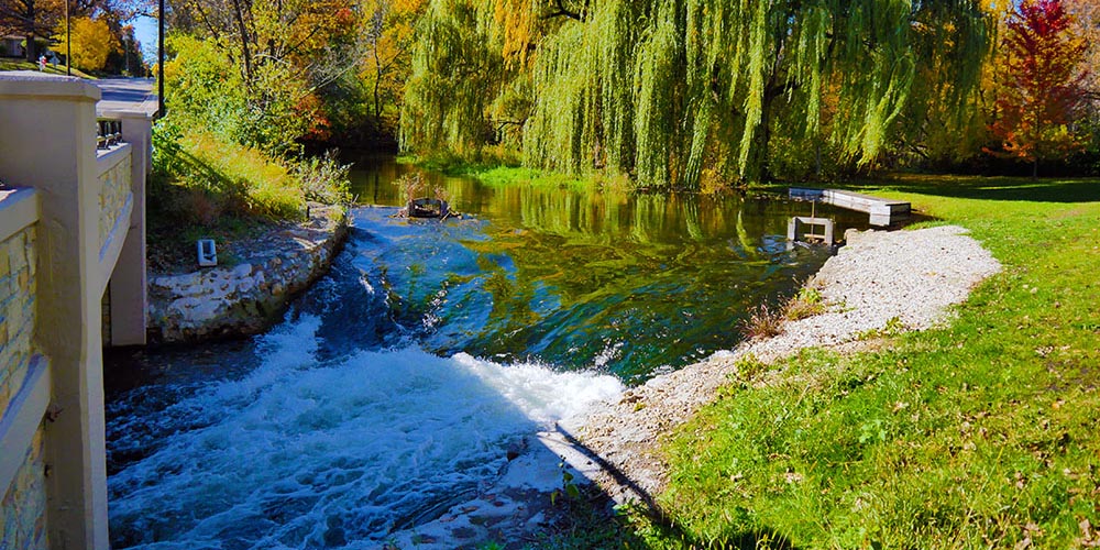 Minnehaha Creek at Arden Park.