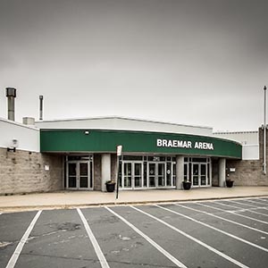 Braemar Arena exterior.